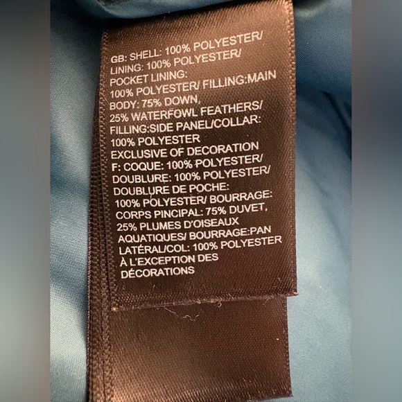 The North Face 550 Down Puffer Vest Camo Womens Medium Outerwear Ski Snowboard - Picture 9 of 11